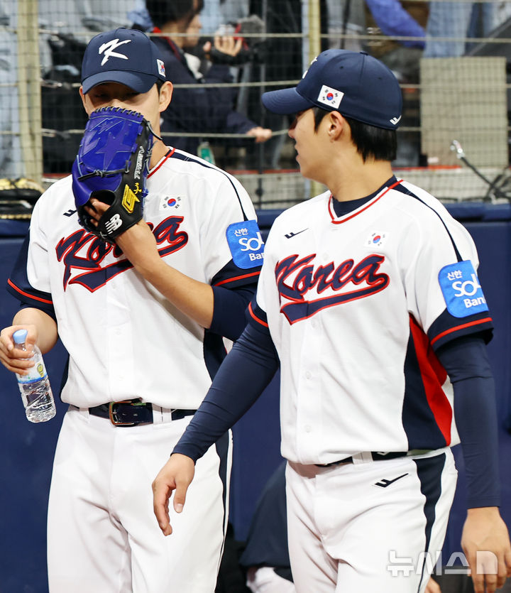 이제는 '대체불가'…대표팀 투수진 이끄는 에이스 원태인·문동주