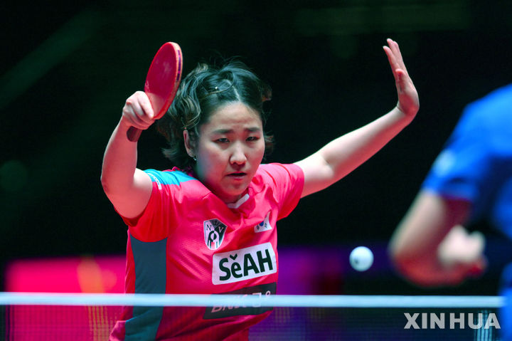 탁구 이은혜, 류양쯔 꺾고 WTT 챔피언스 프랑크푸르트 16강 진출